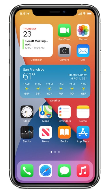 iosウィジェット